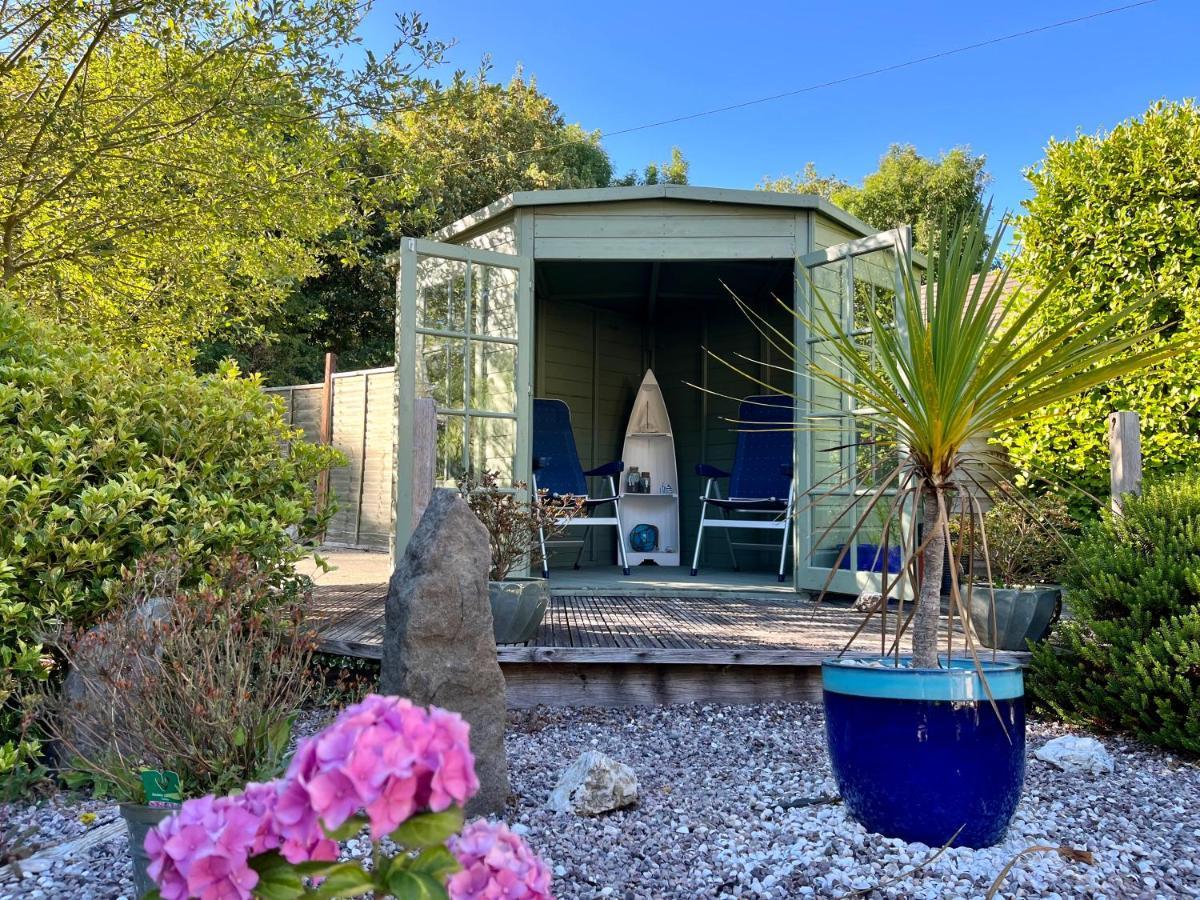 Coastal Garden Annex With Log Fire & Summer House อาเบอร์พอร์ธ ภายนอก รูปภาพ